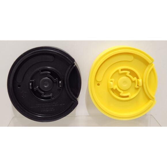 Starbucks Ceramic Tumblers 2019 Teal Poppy Flowers & Spring Black Floral Set Of - Picture 10 of 11